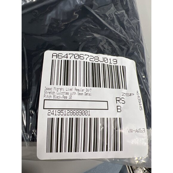 Isaac Mizrahi Live Regular 24/7 Stretch Culottes with Seam Detail Womens 10 NEW - Picture 2 of 7